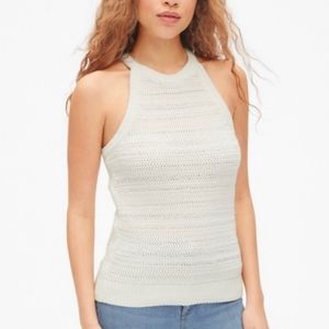 Gap high neck sweater tank size XL